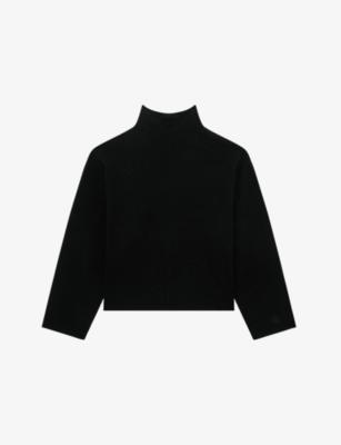 Logo-Embroidered Funnel-Neck Stretch-Woven Jumper by THE KOOPLES