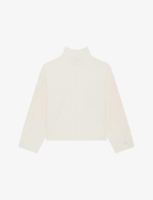 Logo-Embroidered Funnel-Neck Stretch-Woven Jumper by THE KOOPLES