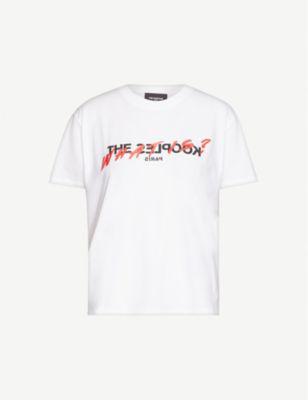 Logo-print cotton-jersey T-shirt by THE KOOPLES