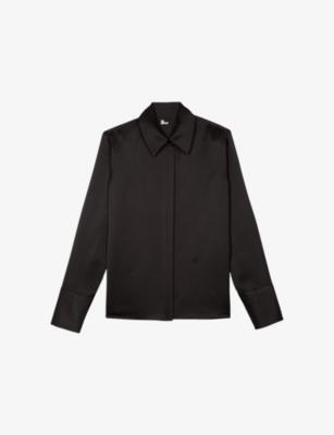 Long-Sleeved Satin Shirt by THE KOOPLES