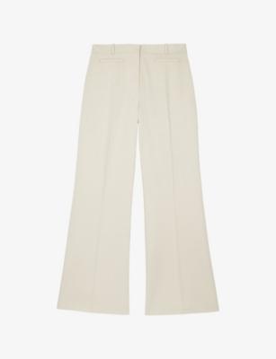 Mid-Rise Wide-Leg Cotton Trousers by THE KOOPLES
