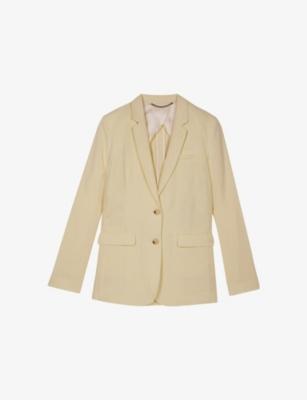 Notch-Lapel Regular-Fit Linen Blazer by THE KOOPLES