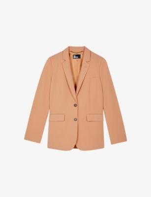 Notch-Lapel Regular-Fit Lyocell, Linen And Cotton Blazer by THE KOOPLES