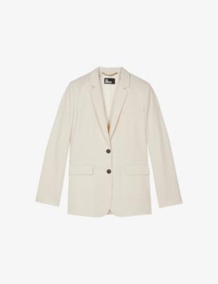 Notch-Lapel Regular-Fit Lyocell, Linen And Cotton Blazer by THE KOOPLES