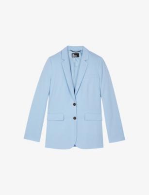 Notch-Lapel Regular-Fit Lyocell, Linen And Cotton Blazer by THE KOOPLES