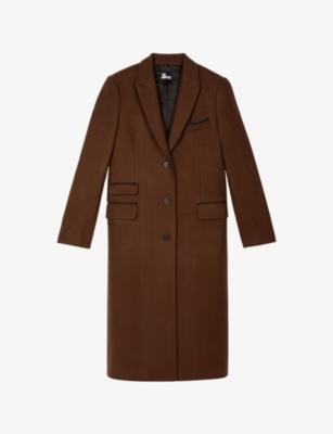 Notched-Lapel Single-Breasted Wool-Blend Coat by THE KOOPLES