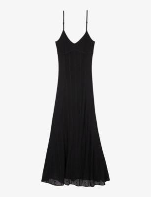 Open-weave knitted midi dress by THE KOOPLES