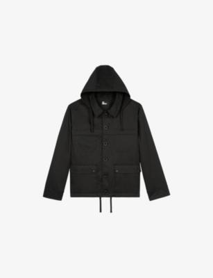 Patch-Pocket Regular-Fit Hooded Cotton Jacket by THE KOOPLES