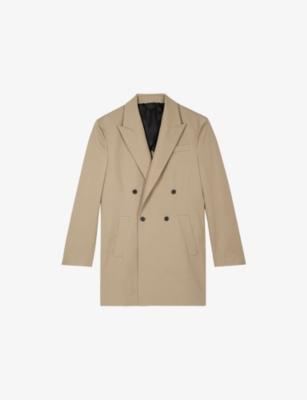 Peak-Lapel Double-Breasted Cotton Jacket by THE KOOPLES
