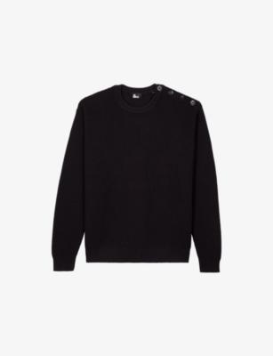 Ribbed Round-Neck Cotton Jumper by THE KOOPLES
