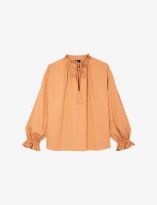 Ruffled Relaxed-Fit Woven Blouse by THE KOOPLES