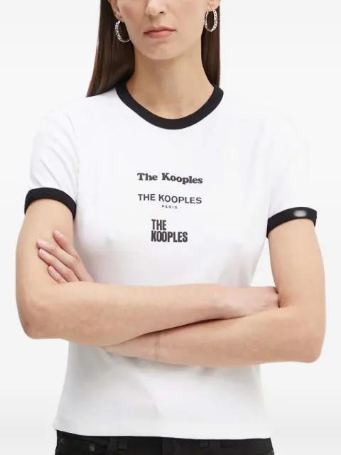 Serigraphy crew-neck T-shirt by THE KOOPLES