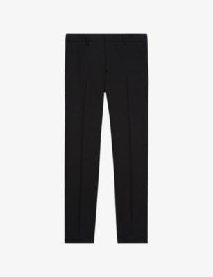 Slim-fit straight-leg wool suit trousers by THE KOOPLES