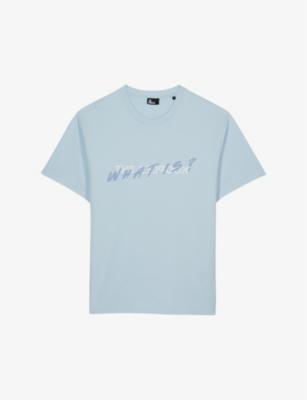 Slogan-print regular-fit cotton T-shirt by THE KOOPLES