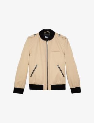 Straight-Cut Regular-Fit Cotton Jacket by THE KOOPLES