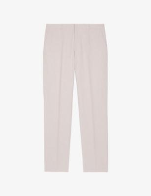 Straight-Leg Regular-Fit Cotton and Linen-Blend Trousers by THE KOOPLES