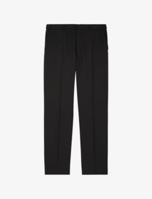 Straight-Leg Regular-Fit Wool Trousers by THE KOOPLES
