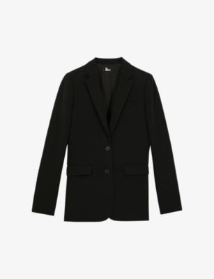 Straight-fit stretch-crepe blazer by THE KOOPLES