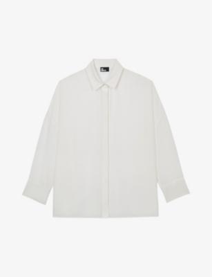Straight-hem silk shirt by THE KOOPLES