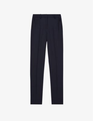 Straight-leg tailored stretch-woven trousers by THE KOOPLES