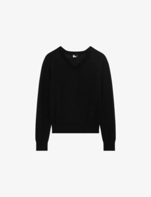 V-Neck Wool Knitted Jumper by THE KOOPLES