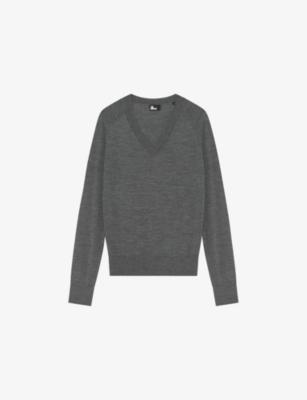 V-Neck Wool Knitted Jumper by THE KOOPLES