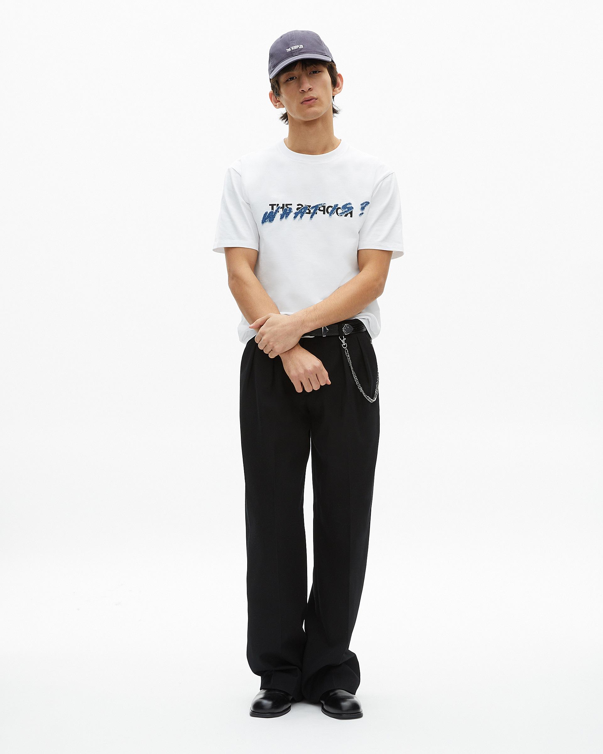 What is white T-shirt by THE KOOPLES