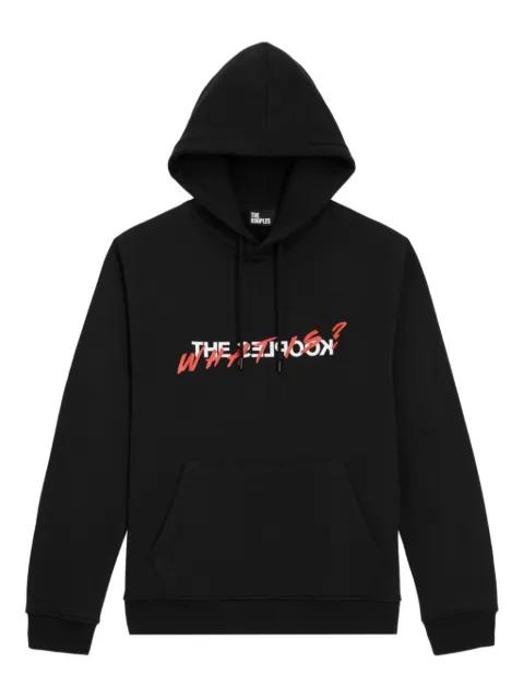 graphic-print cotton hoodie by THE KOOPLES
