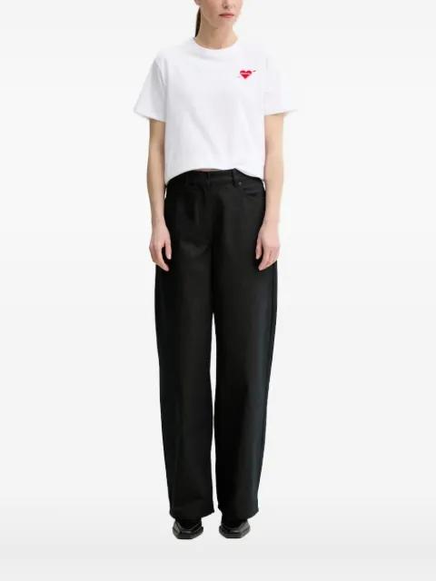 heart-detail T-shirt by THE KOOPLES