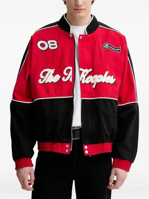 racing-number panelled jacket by THE KOOPLES