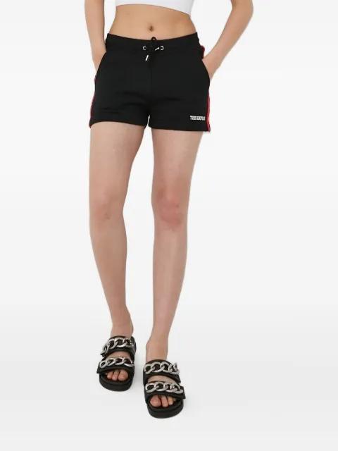 side-stripe logo-detail shorts by THE KOOPLES