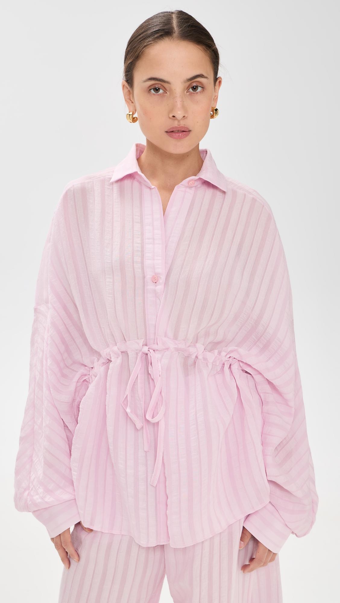 Dalida Fluid Stripe Shirt by THE LATEST