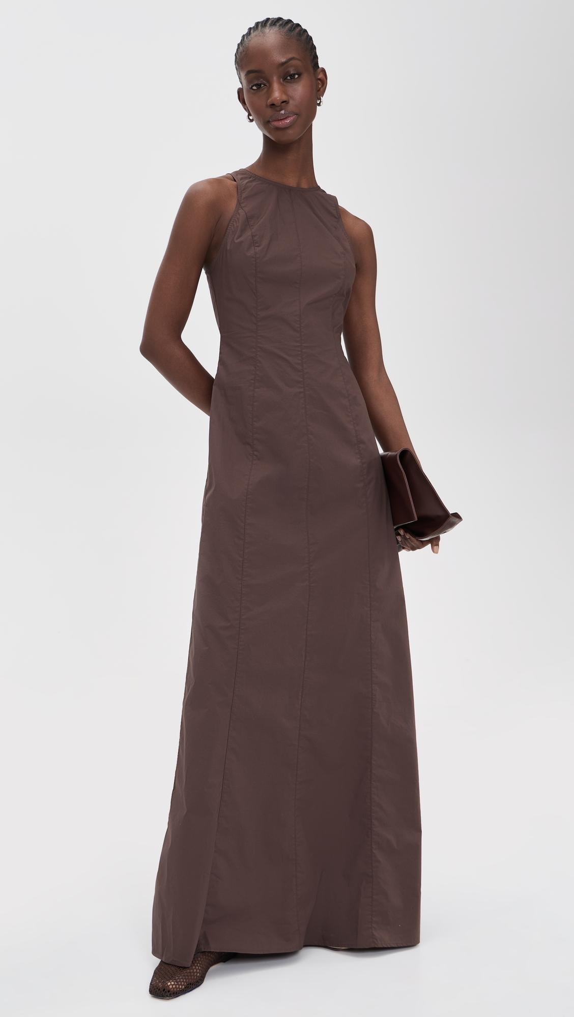 Dori Poplin Maxi Dress by THE LATEST