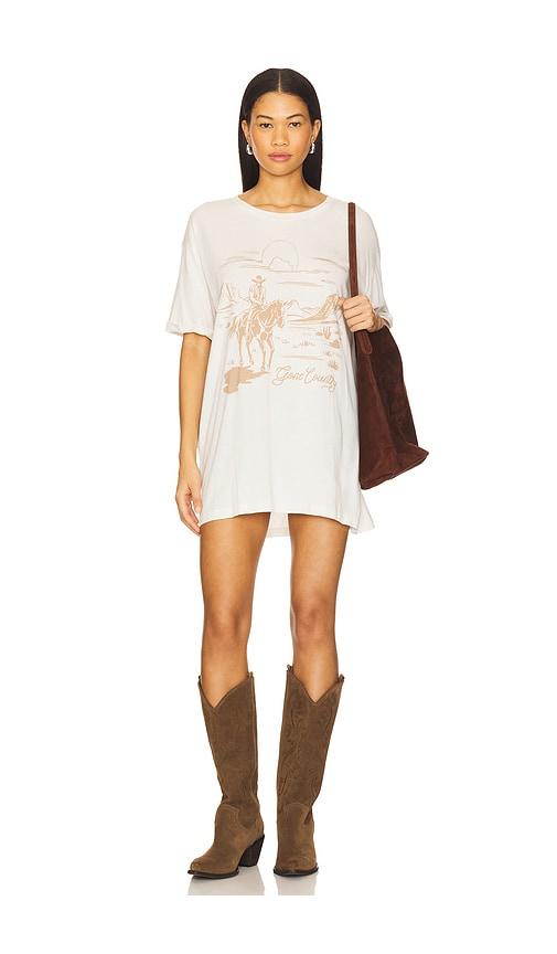 The Laundry Room Gone Country Oversized Tee in Cream by THE LAUNDRY ROOM The Laundry Room Gone Country Oversized Tee in Cream by THE LAUNDRY ROOM