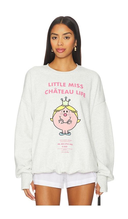 The Laundry Room Little Miss Chateau Life Sweatshirt in Ivory by THE LAUNDRY ROOM The Laundry Room Little Miss Chateau Life Sweatshirt in Ivory by THE LAUNDRY ROOM