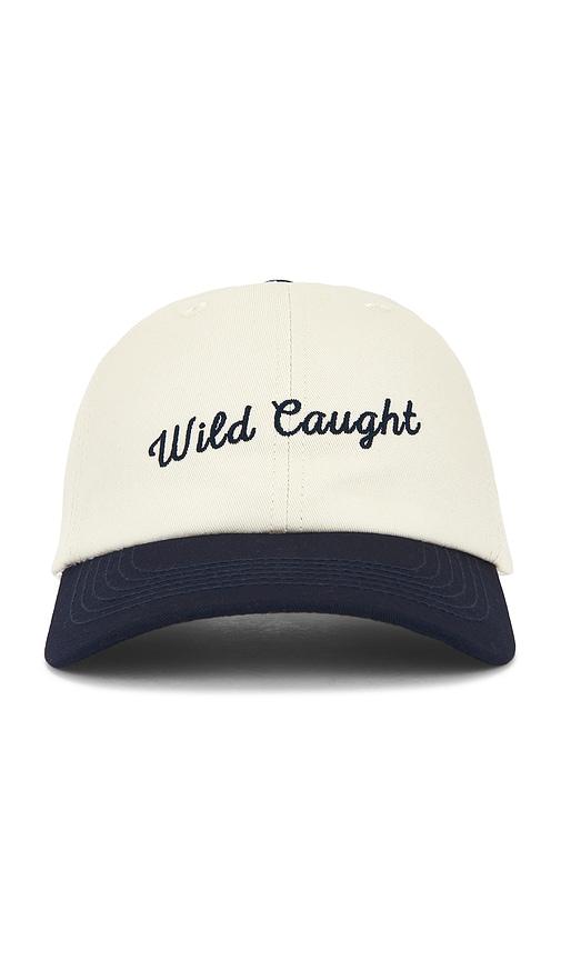 The Laundry Room Wild Caught Papa Cap in White by THE LAUNDRY ROOM