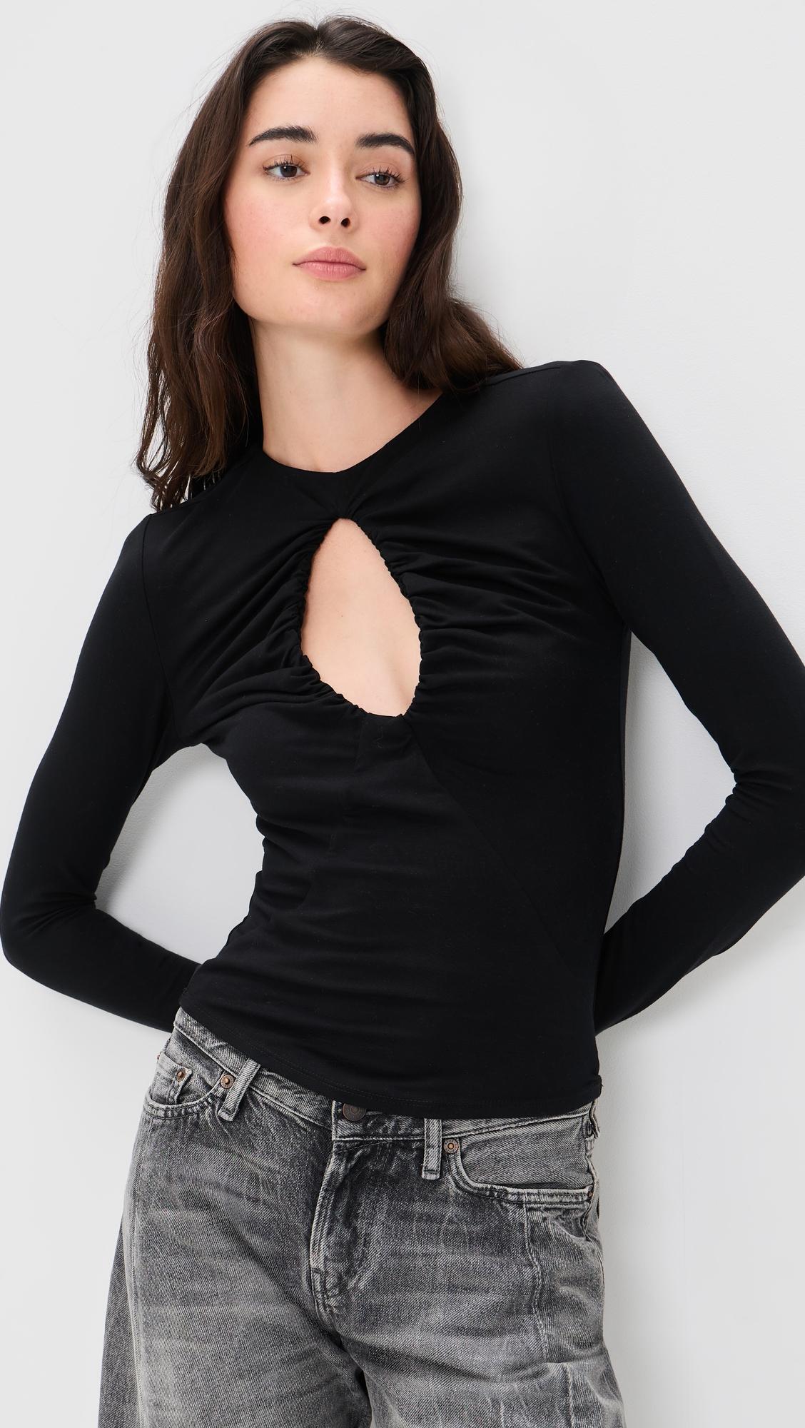 Demi Keyhole Top by THE LINE BY K