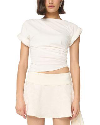 Francie Ruched Tee by THE LINE BY K