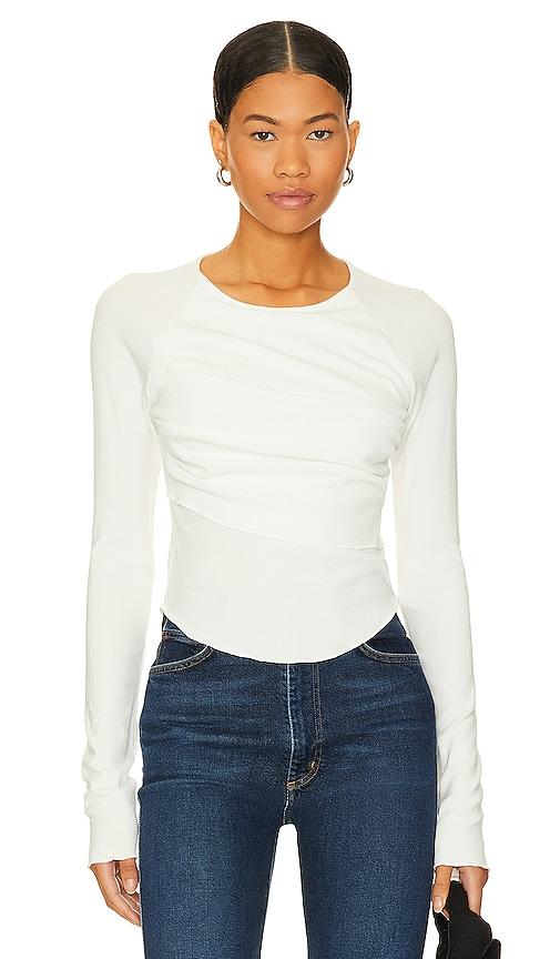 The Line by K Cathal T Shirt in White by THE LINE BY K