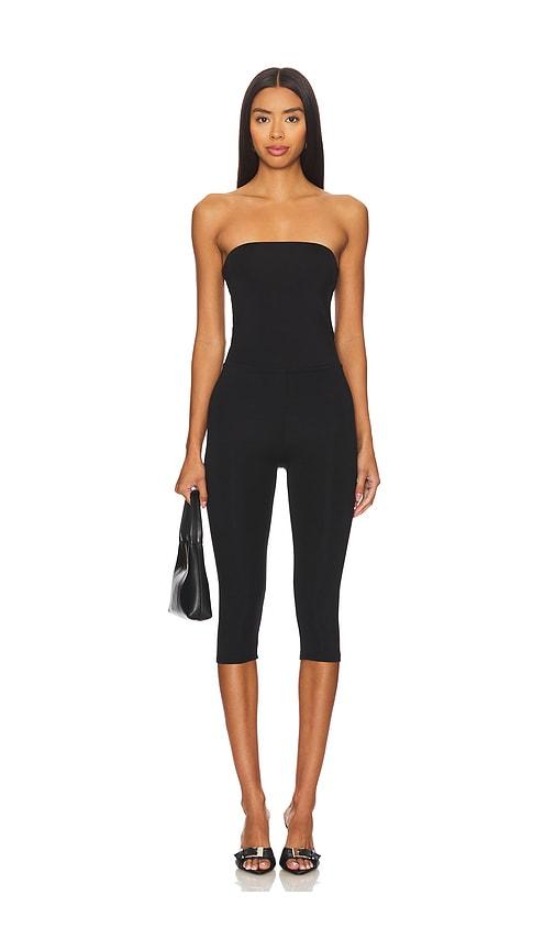 The Line by K Imogene Jumpsuit in Black by THE LINE BY K