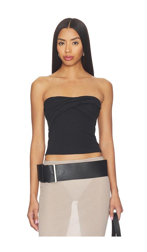 The Line by K Izzy Tube Top in Black by THE LINE BY K