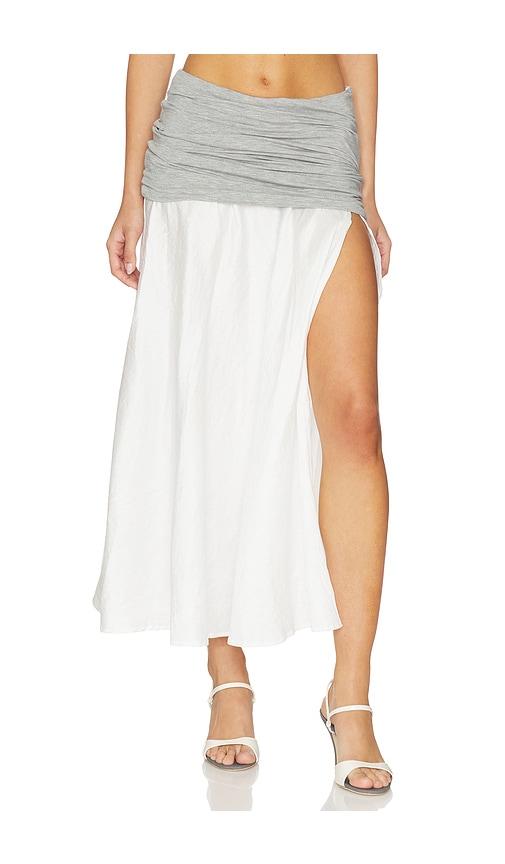 The Line by K Mari Skirt in White,Grey by THE LINE BY K