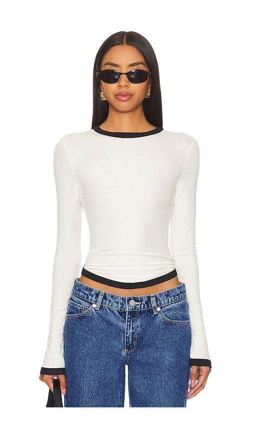 The Line by K Simon Top in Cream by THE LINE BY K