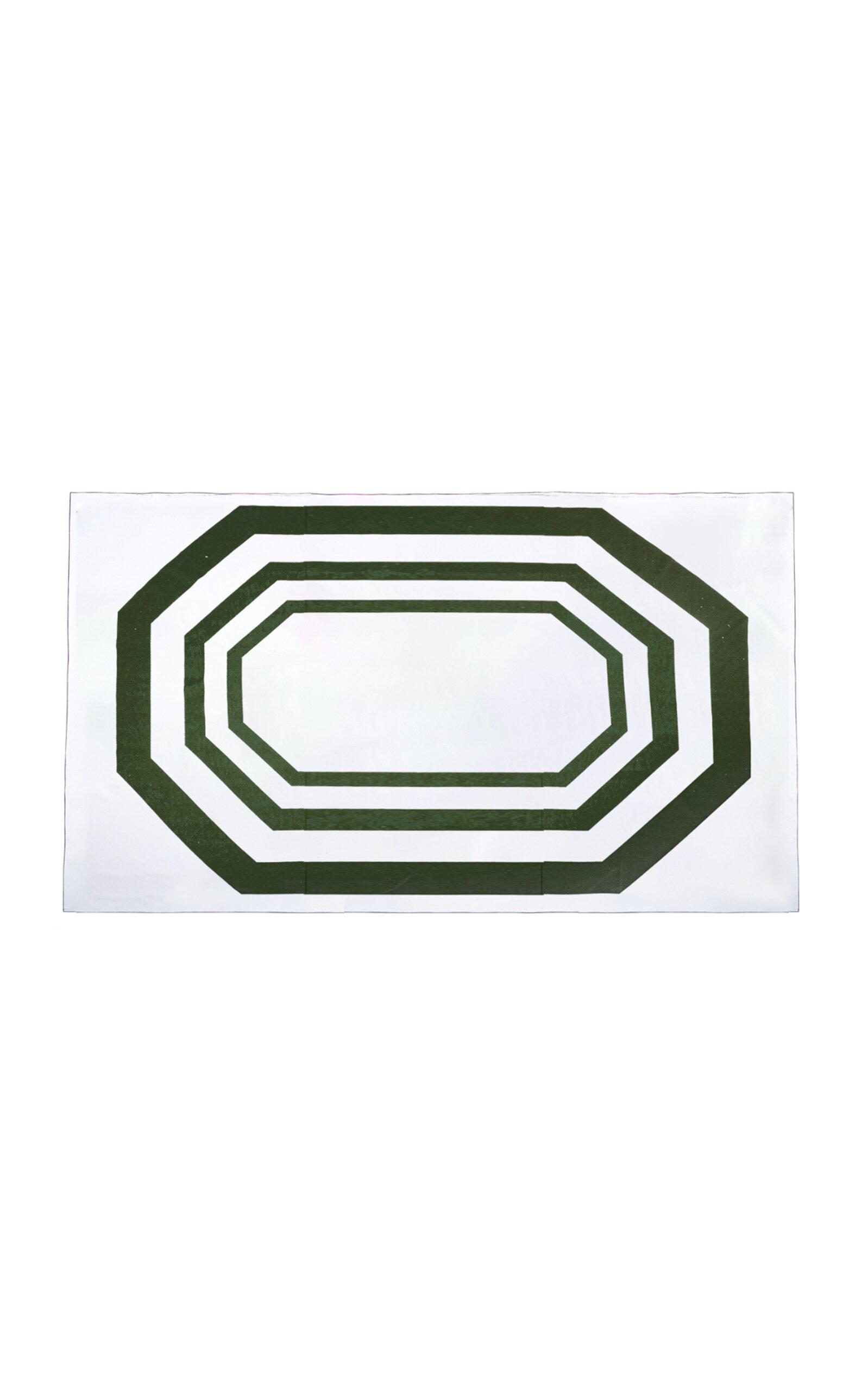 THE LINO - Essential Cotton Tablecloth; 70 x 125" - Green - Moda Operandi by THE LINO