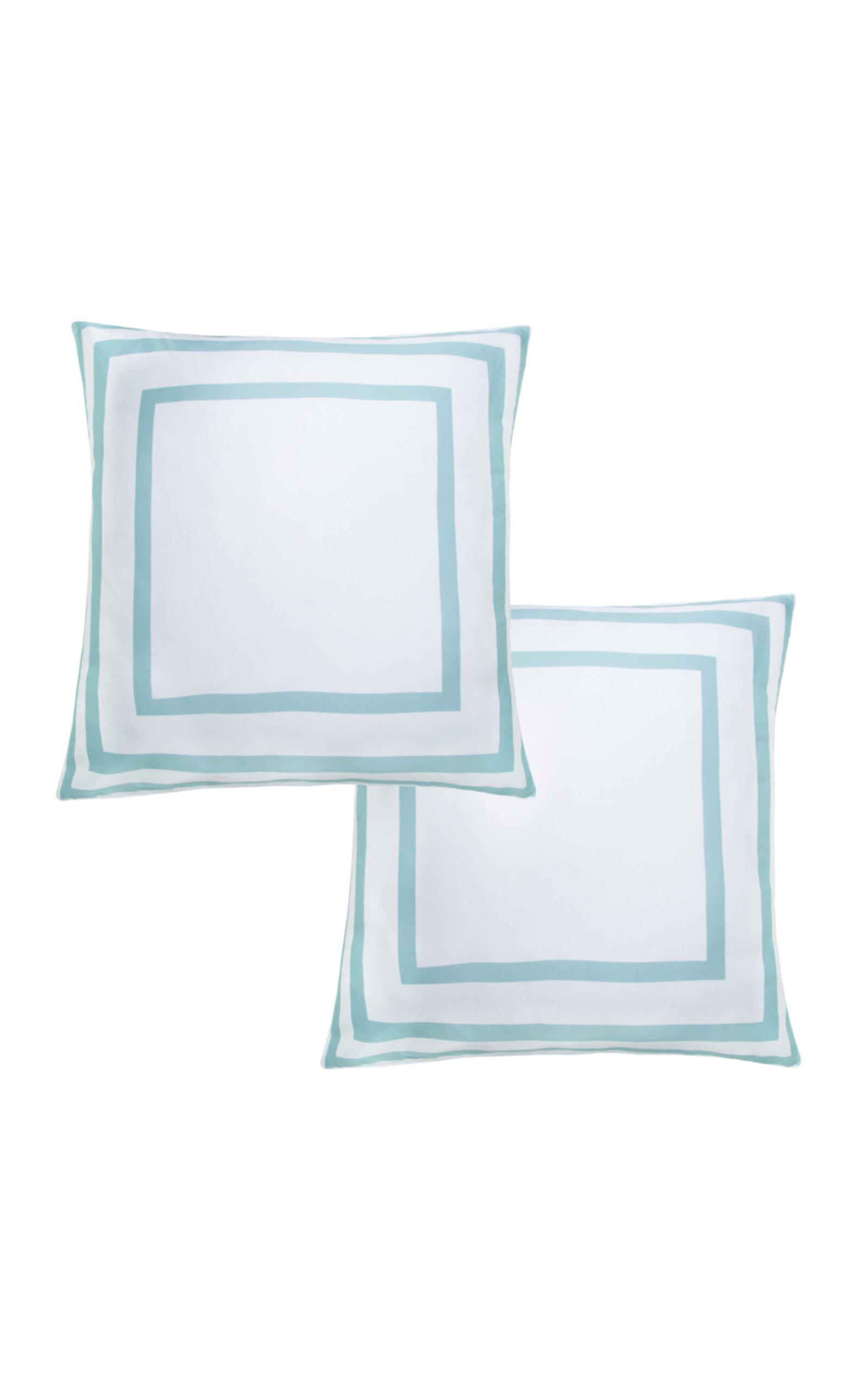 THE LINO - Essentials Acqua Sham Simple - Turquoise - Moda Operandi by THE LINO