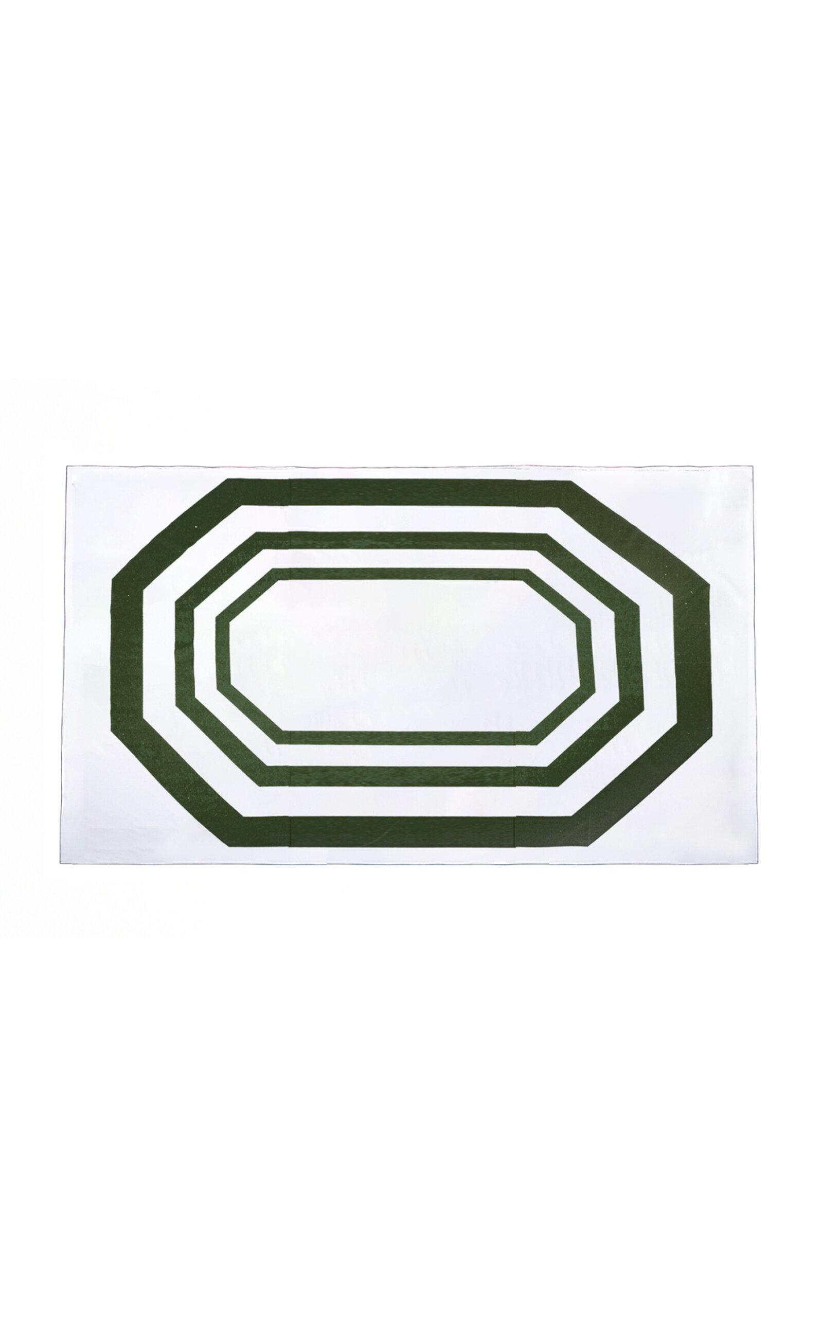 THE LINO - Essentials Cotton Tablecloth; 70 x 140" - Green - Moda Operandi by THE LINO