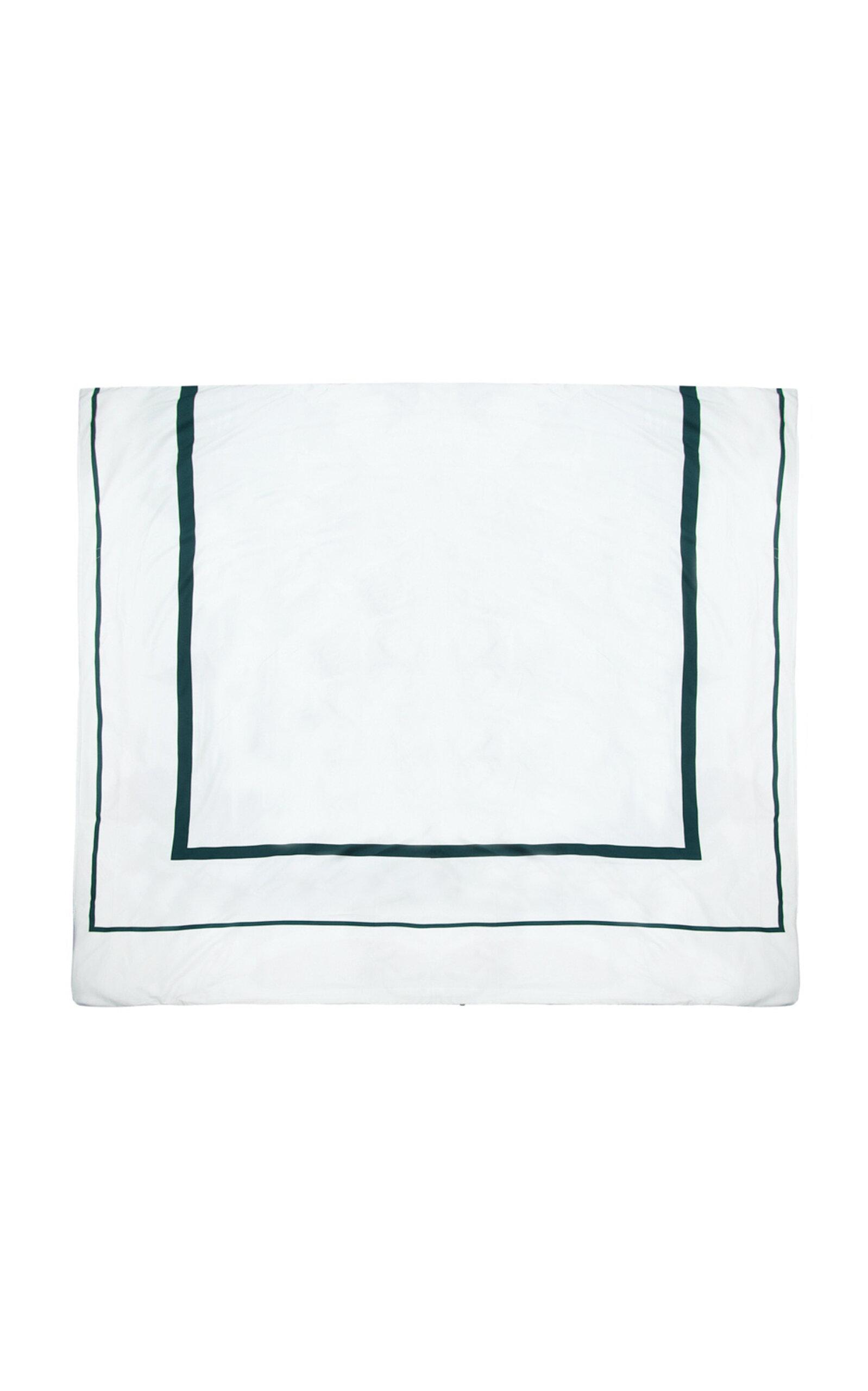 THE LINO - Essentials Duvet Cover - Green - Moda Operandi by THE LINO