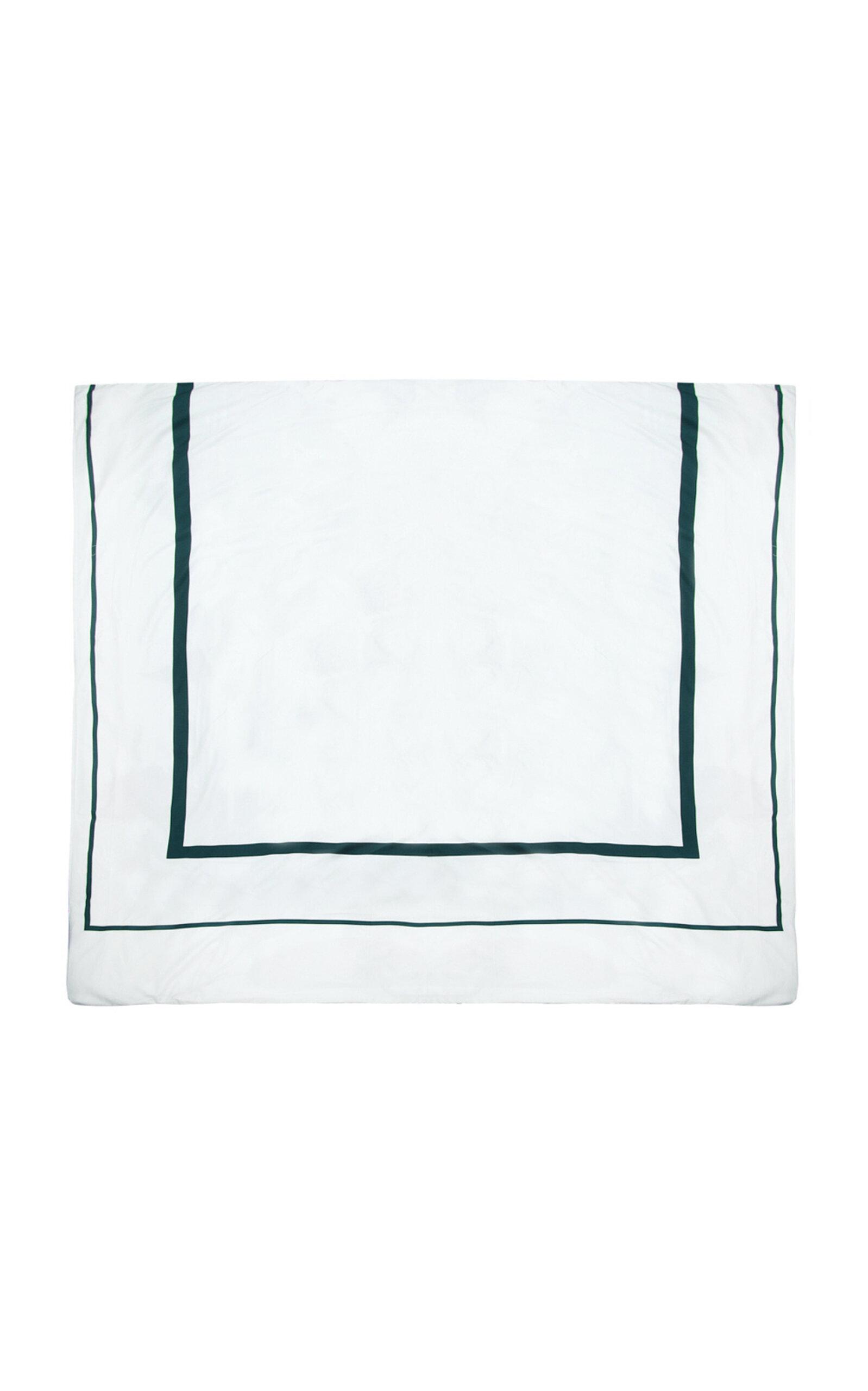 THE LINO - Essentials Duvet Cover - Green - Moda Operandi by THE LINO