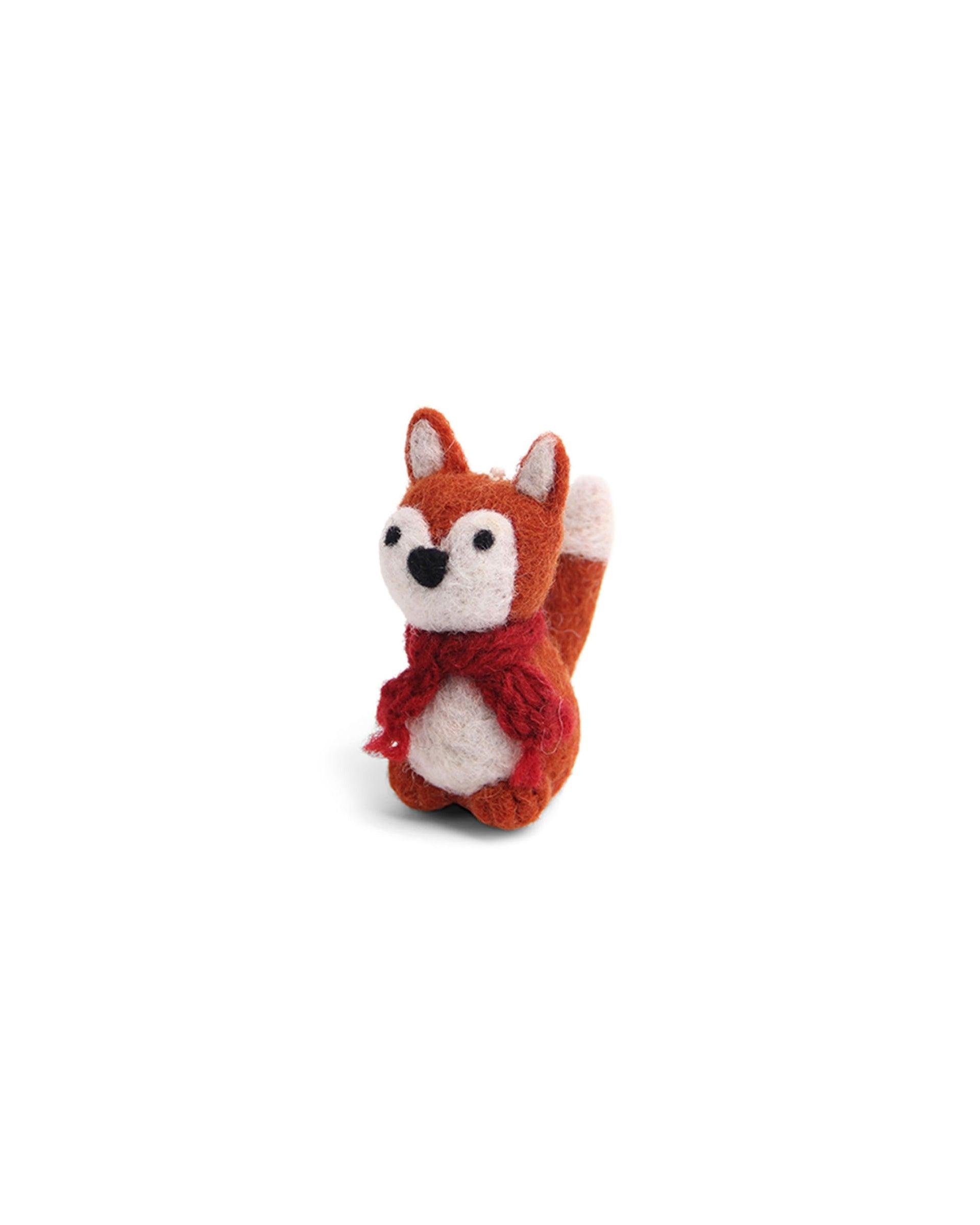 GRY & SIF Fox With Scarf by THE LITTLE SHOP