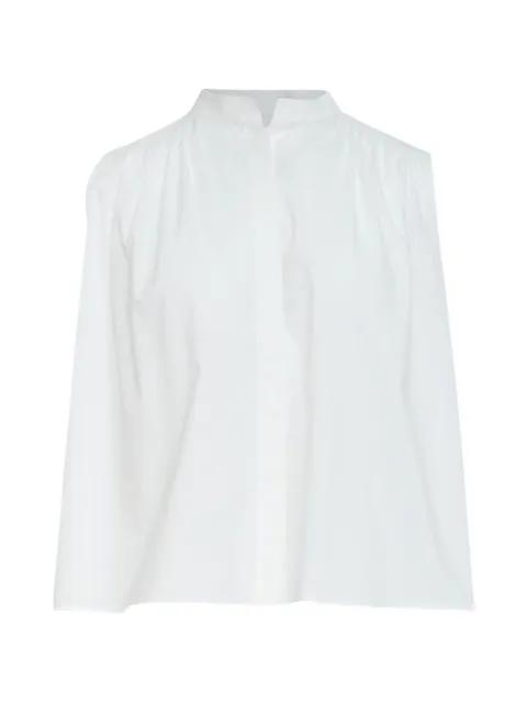 gathered yoke shirt by THE LOOM